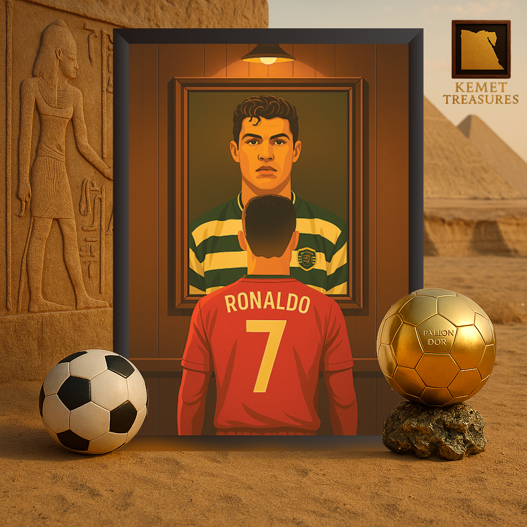 Ronaldo Memories Portrait Frame – The Journey of a Legend