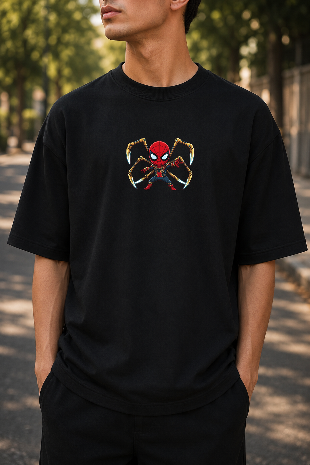 Spider-Man Iron Spider Oversized T-Shirt