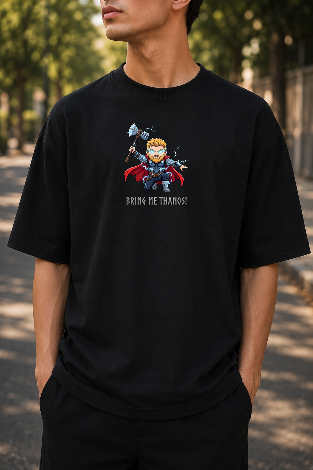 Thor | Bring Me Thanos! Oversized T-Shirt
