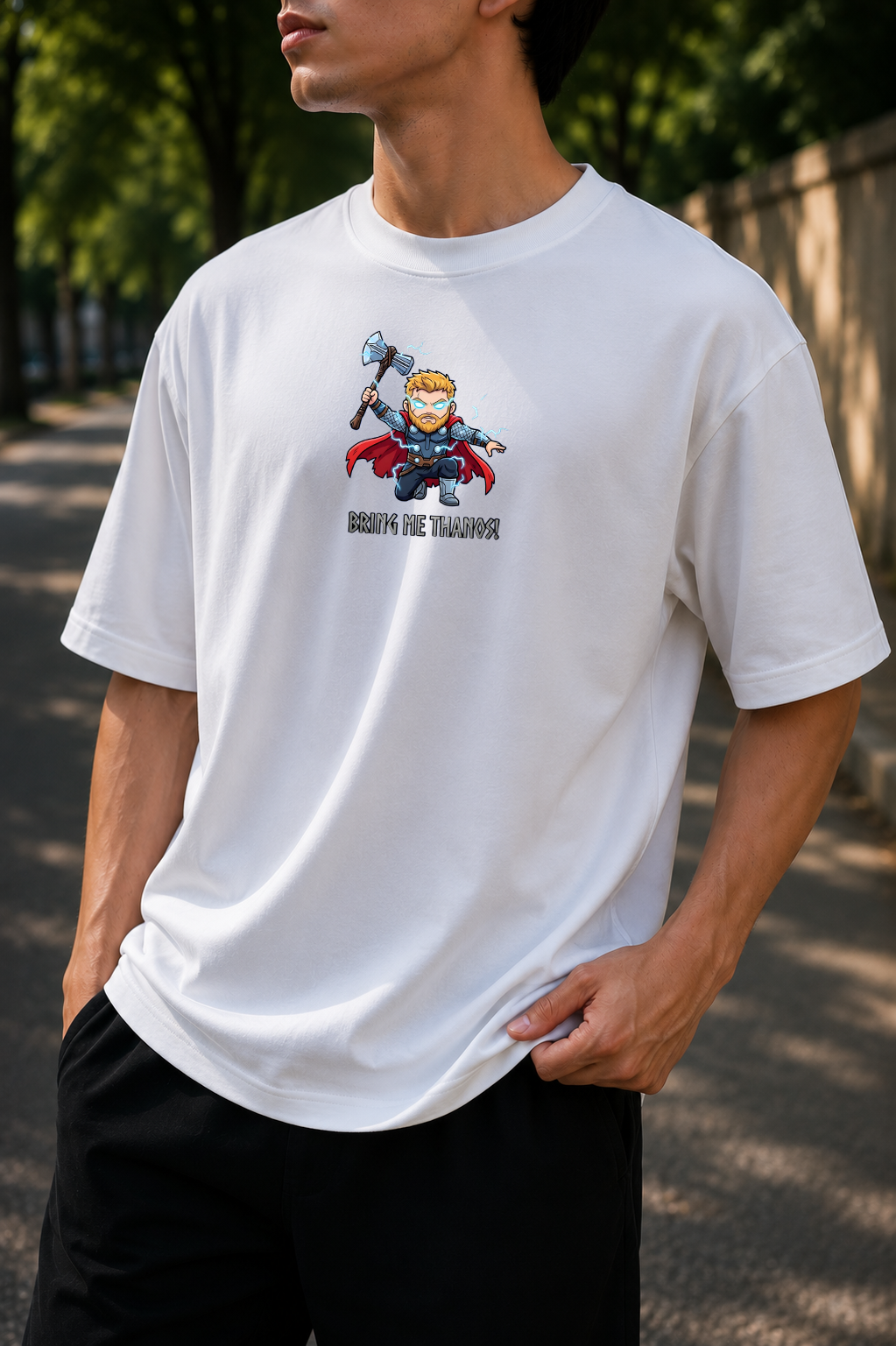 Thor | Bring Me Thanos! Oversized T-Shirt