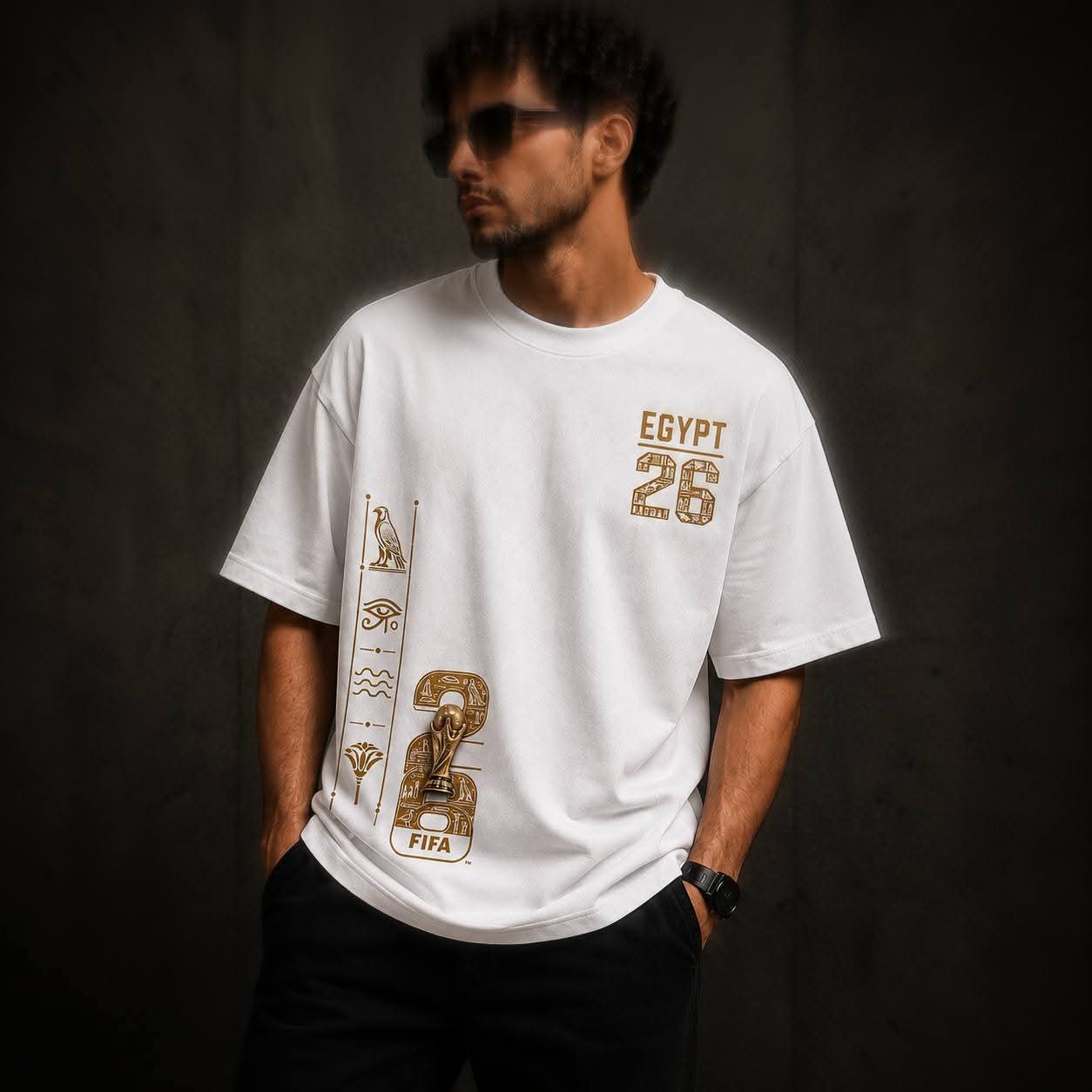 Egypt 26 | World Cup Dream Oversized T-Shirt