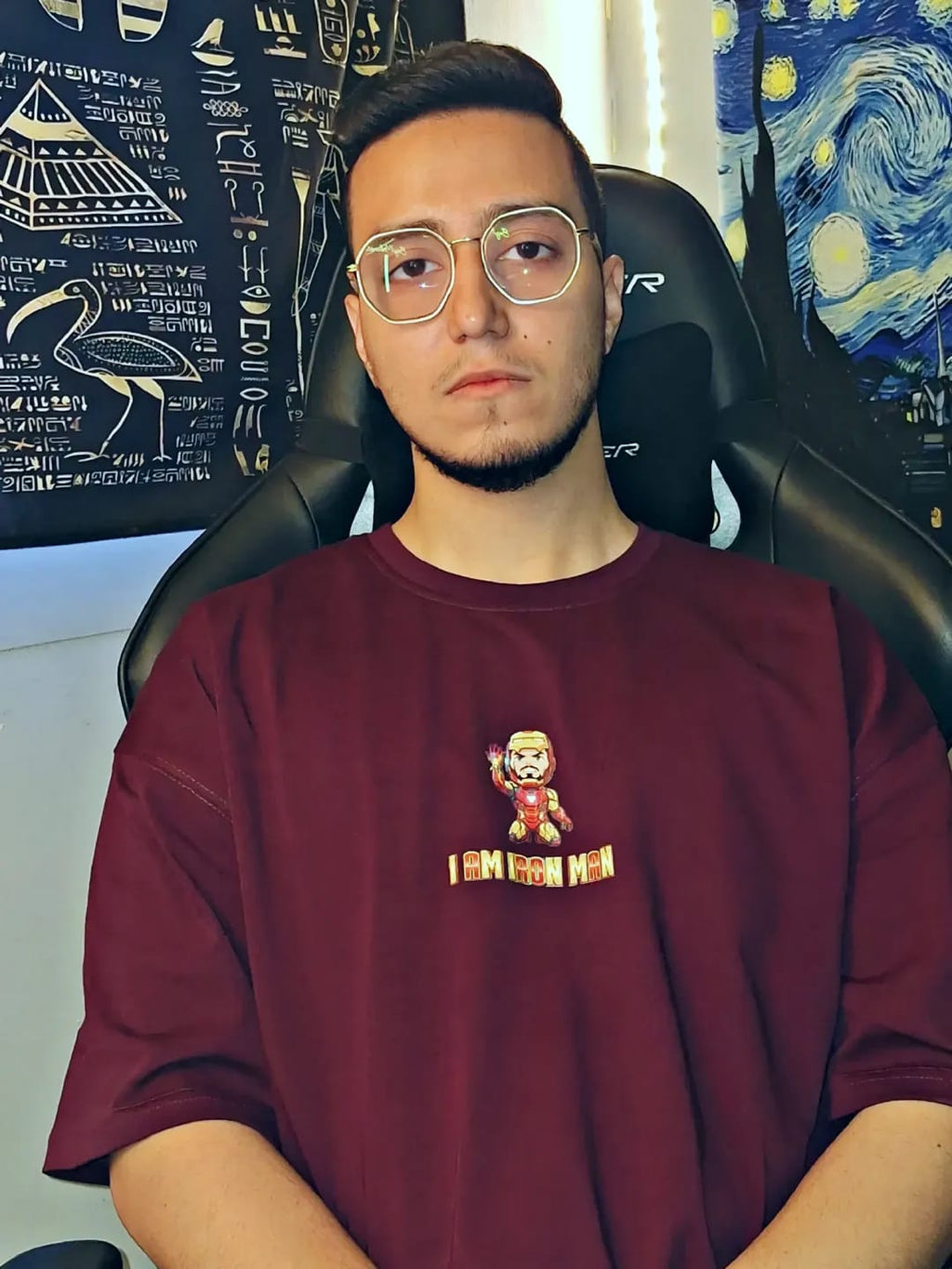 I AM IRON MAN Oversized T-Shirt