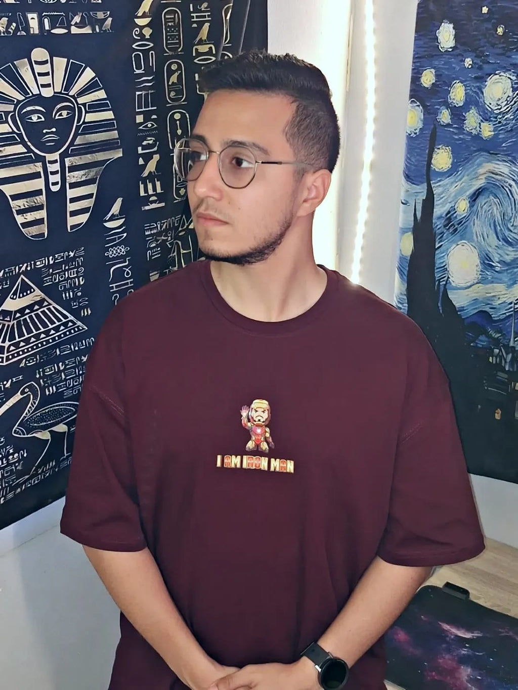 I AM IRON MAN Oversized T-Shirt