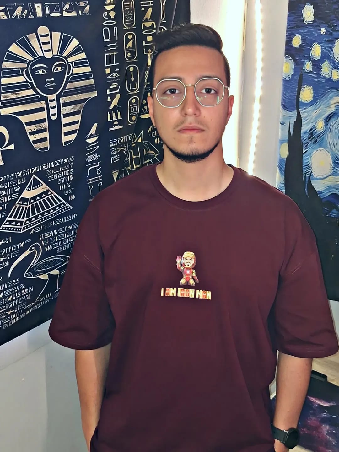 I AM IRON MAN Oversized T-Shirt